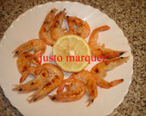 Foto del paso 5 de la receta: Cómo hacer langostinos a la plancha
