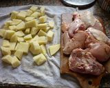 Foto del paso 1 de la receta: Pollo a la cacerola con vino Moscato