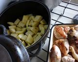 Foto del paso 3 de la receta: Pollo a la cacerola con vino Moscato