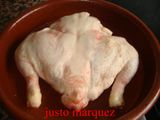 Muslo de pollo con zanahoria