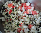 Foto del paso 4 de la receta: Guiso con pisto, morcillo y arroz