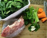 Foto del paso 1 de la receta: Sopa de espinacas