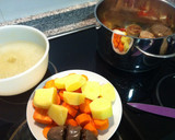 Foto del paso 1 de la receta: Lentejas con caldo y sofrito