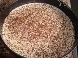 Tarta tres chocolates casera