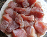 Foto del paso 1 de la receta: Brochetas de atún con mayonesa suave de ajo