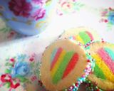 Foto del paso 4 de la receta: Galletas con corazón multicolor
