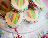Foto del paso 6 de la receta: Galletas con corazón multicolor