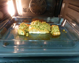 Foto del paso 5 de la receta: Salmón al horno con almendras sobre ensalada tabulé