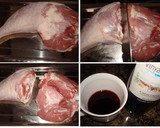 Foto del paso 1 de la receta: Pierna de pavo con patatas guisadas al vino tinto