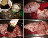 Foto del paso 4 de la receta: Pierna de pavo con patatas guisadas al vino tinto