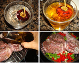 Foto del paso 7 de la receta: Pierna de pavo con patatas guisadas al vino tinto
