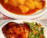 Foto del paso 13 de la receta: Pierna de pavo con patatas guisadas al vino tinto