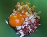 Foto del paso 4 de la receta: Berenjenas rellenas con huevo a la plancha