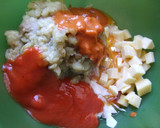 Foto del paso 5 de la receta: Berenjenas rellenas con huevo a la plancha