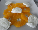 Foto del paso 3 de la receta: Ensalada de mozzarella y naranja