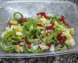 Foto del paso 3 de la receta: Aros de calabaza con patatas y verduras
