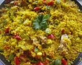 Foto del paso 6 de la receta: Paella de verduras y pollo a la cerveza