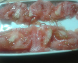 Foto del paso 1 de la receta: La Roja, tomate y oro liquido