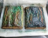 Foto del paso 2 de la receta: Tarta azul del cielo y azul de mar