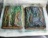 Foto del paso 2 de la receta: Tarta azul del cielo y azul de mar