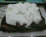 Foto del paso 3 de la receta: Tarta azul del cielo y azul de mar