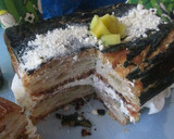 Foto del paso 5 de la receta: Tarta azul del cielo y azul de mar