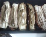 Foto del paso 1 de la receta: Berenjenas con caballa y mayonesa gratinadas