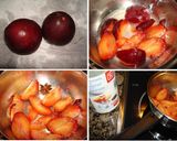 Foto del paso 1 de la receta: Crema de ciruelas rojas con helado de vainilla
