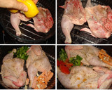 Foto del paso 1 de la receta: Picantón asado con setas en salsa