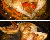 Foto del paso 5 de la receta: Picantón asado con setas en salsa