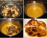 Foto del paso 7 de la receta: Picantón asado con setas en salsa