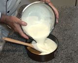 Foto del paso 5 de la receta: Tarta de queso cremoso con frambuesas