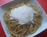 Foto del paso 5 de la receta: Spaghetti con salsa de huevas de salmón