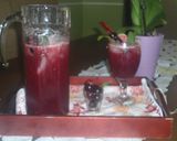 Foto del paso 3 de la receta: Limonada con cerezas y hojas de menta
