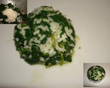 Foto del paso 5 de la receta: Salchichas al vino tinto con espinacas con arroz
