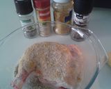 Foto del paso 1 de la receta: Pollo a las especies con almendras al horno