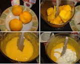 Foto del paso 2 de la receta: Crema de nectarinas con crema de queso y coco