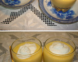 Foto del paso 5 de la receta: Crema de nectarinas con crema de queso y coco