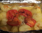 Foto del paso 1 de la receta: Muslos de pollos con papas al horno