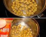 Foto del paso 1 de la receta Espinacas con garbanzos al curry
