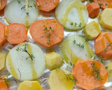 Foto del paso 5 de la receta: Trucha asalmonada al horno con crujiente
