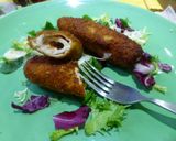 Foto del paso 6 de la receta: Flamenquines de lomo adobado y queso