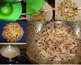 Foto del paso 4 de la receta: Ensalada de arroz con champiñones aliñados