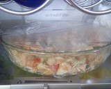Foto del paso 10 de la receta: Ensalada de pasta vegetal, queso blanco, atún y huevo