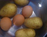 Foto del paso 1 de la receta: Ensalada de frutas y verduras en diferentes texturas