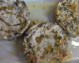 Foto del paso 8 de la receta: Tortitas de arroz y verduras gratinadas