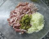 Foto del paso 1 de la receta: Empanadas de jamón, queso y beicon