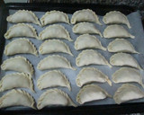 Foto del paso 4 de la receta: Empanadas de jamón, queso y beicon
