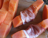Foto del paso 3 de la receta: Fuente de papaya con jamón