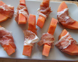 Foto del paso 4 de la receta: Fuente de papaya con jamón
